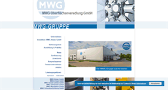 Desktop Screenshot of mwg-gruppe.de